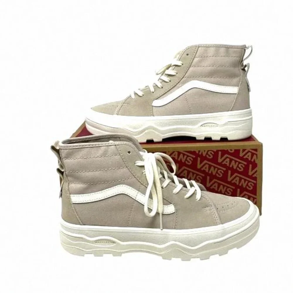 VANS Sk8-Hi Sentry WC Shoe French Oak Suede Canvas VN0A4BVWBLL Women SB Sneakers